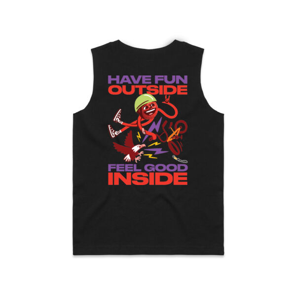 Stunt Rider > Kids Tank BLACK Thumbnail